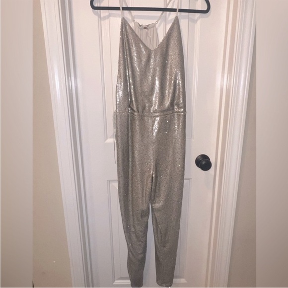 Free People Champagne Sequin Jumper Sz S 
Color: champagne NEW condition - Picture 7 of 7